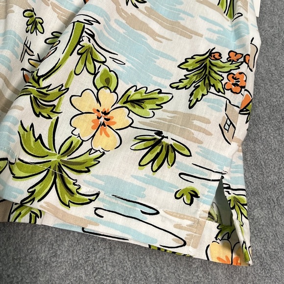 Vintage Y2K Hawaiian Shirt Medium Button Coconutgirl Summer Coastal Casual Beach - Picture 7 of 9